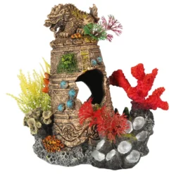 Aqua Della Gezonken Artefact - Aquarium - Ornament - 16.5x12.5x17.8 Cm