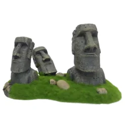 Aqua Della Moai Easter Eiland - Aquarium - Ornament - 21x12x13 Cm