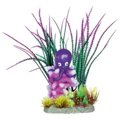 Superfish Deco Garden Octopus - Aquarium - Ornament - 14x8x27 Cm