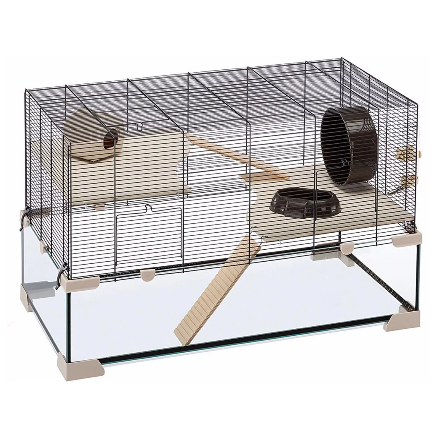 Ferplast Knaagdierenkooi Karat 100 - Dierenverblijf - 98.5x50.5x61.5 Cm