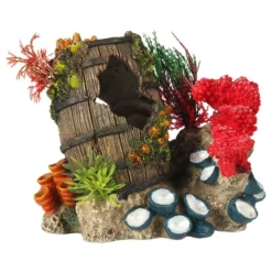 Aqua Della Gezonken Artefact - Aquarium - Ornament - 15.3x11.6x13.7 Cm