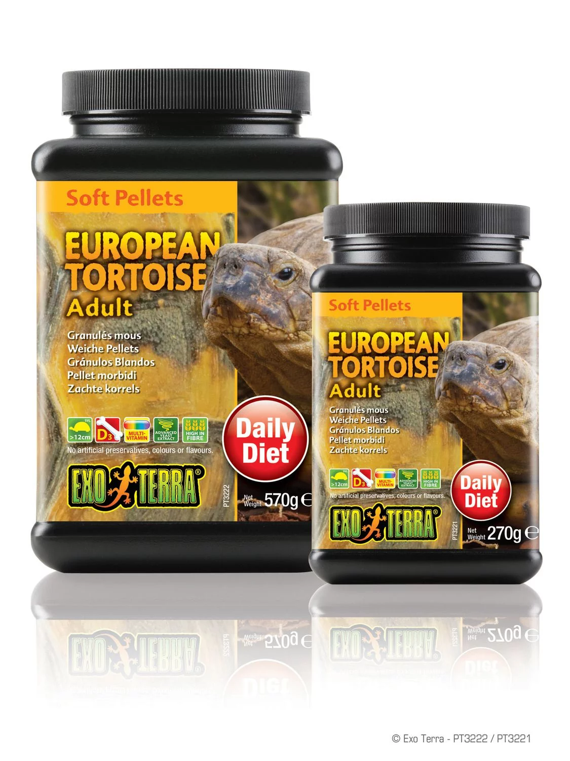 Exo Terra Soft Pellets Europes Schildpad - Voer - Image 2