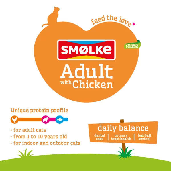 Smolke Cat Adult Kip&Lam&Vis - Kattenvoer - Image 3