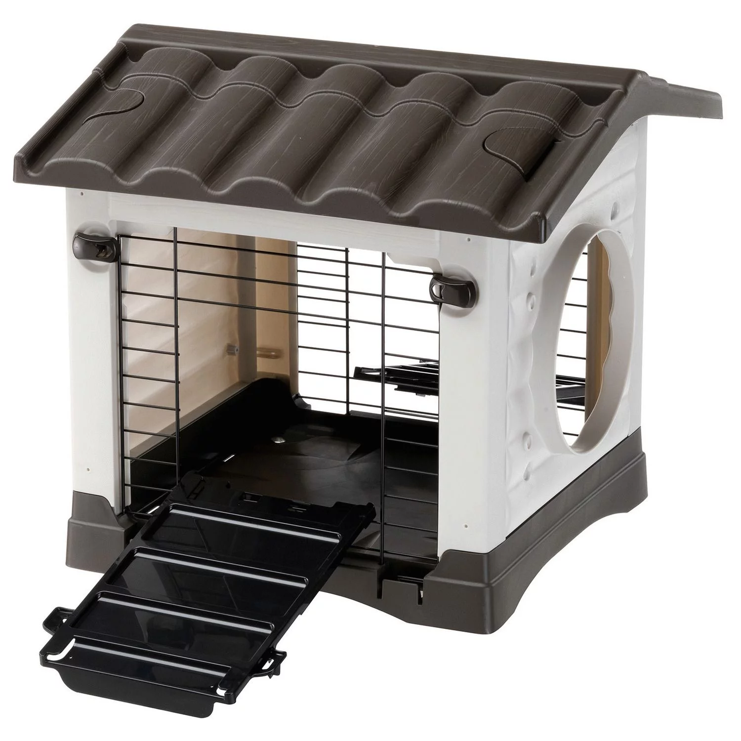 Ferplast Metro Station - Dierenverblijf - 43x48x44 Cm Bruin